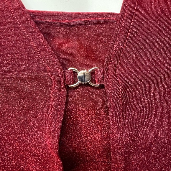 Classique Collections Red Blazer and Top Set Size M - Picture 2 of 6